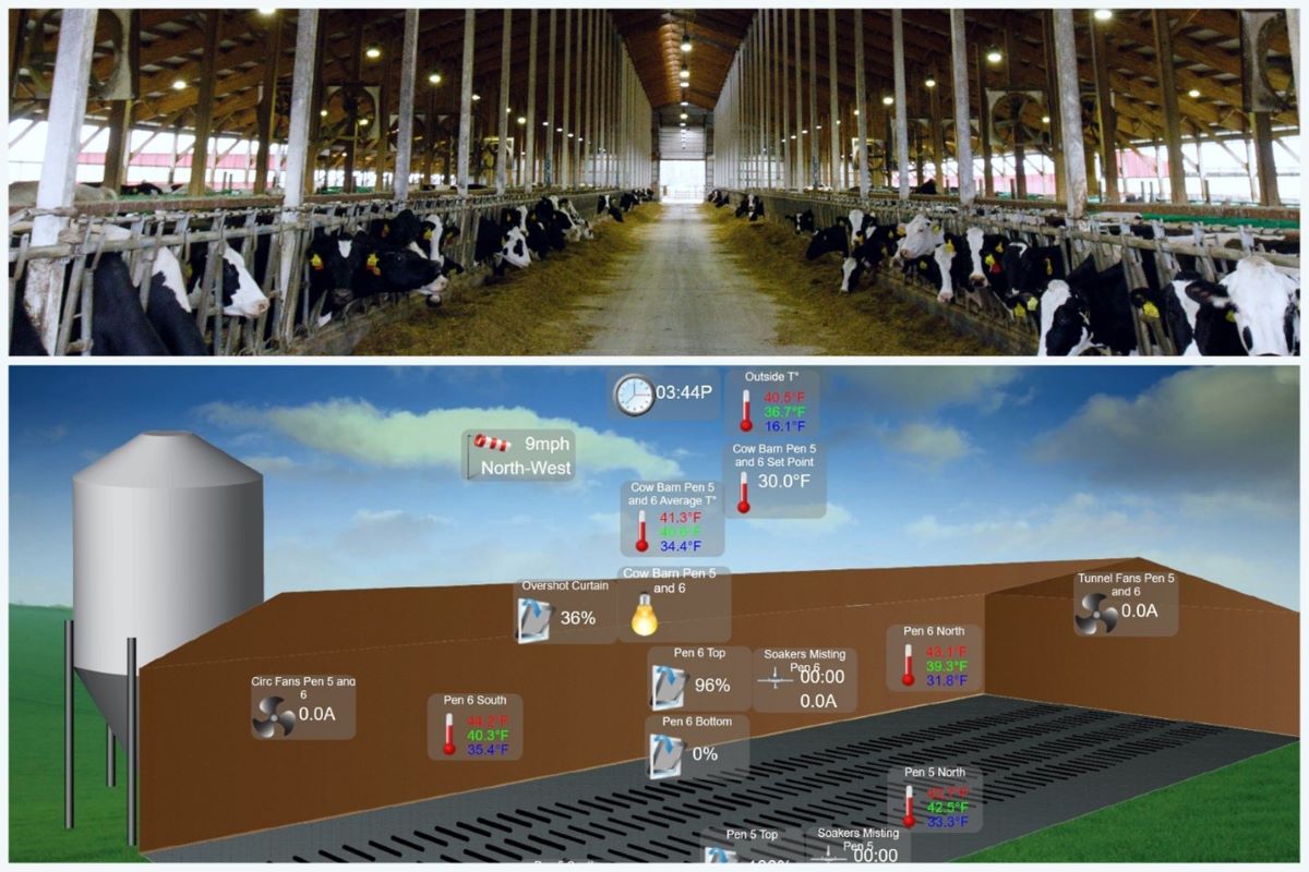 technology on dairy farms