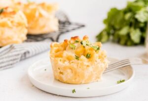 mac and cheese casserole cup