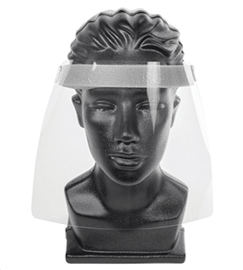 Disposable-Clear-Plastic-Face-Shield Face shield