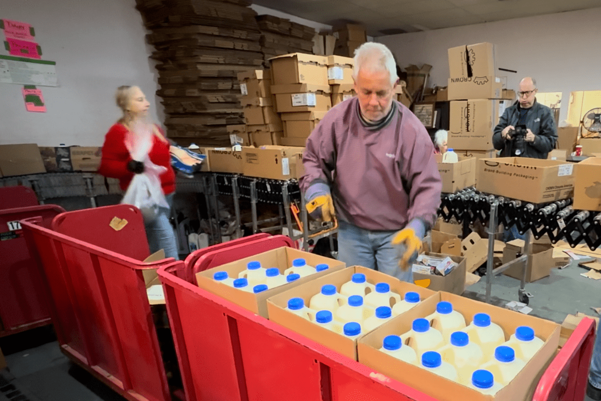 State Grant Allows Amen Food Pantry to Keep Milk Flowing for the Holidays and Beyond