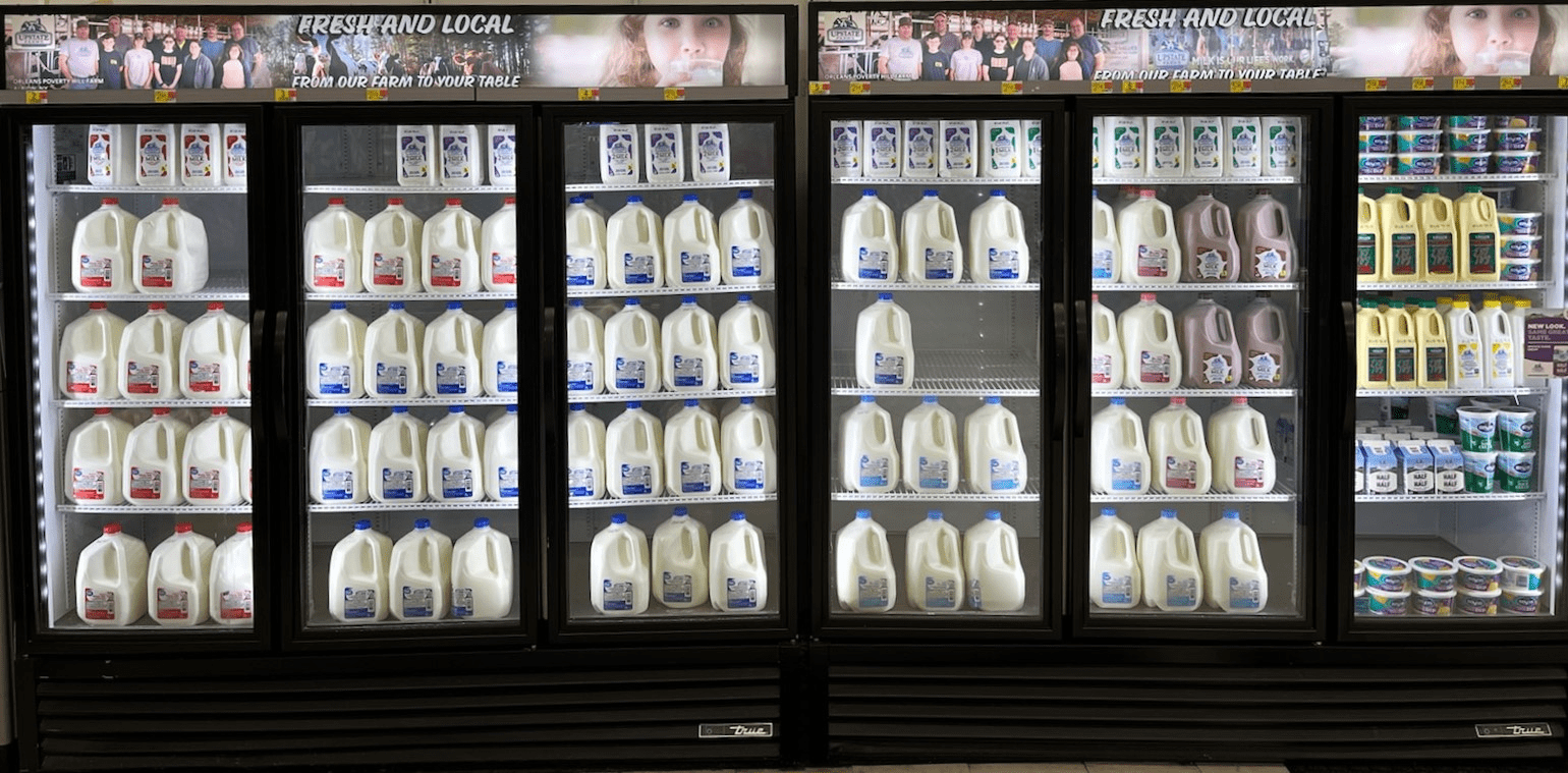 Dairy Case Signage Example 3