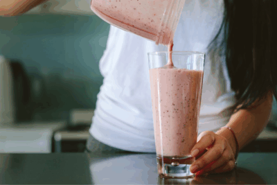 protein landing page – smoothie