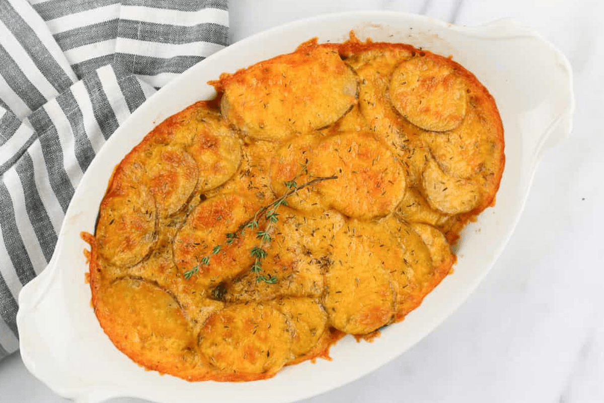 Hanukkah Blog – Cheesy Potato Bake