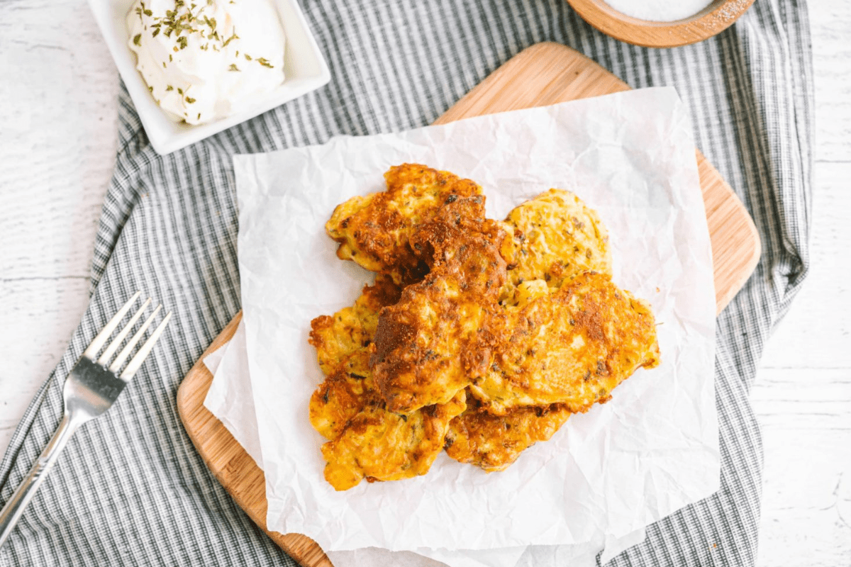 Haunkkah Blog – Cheddar Latkes