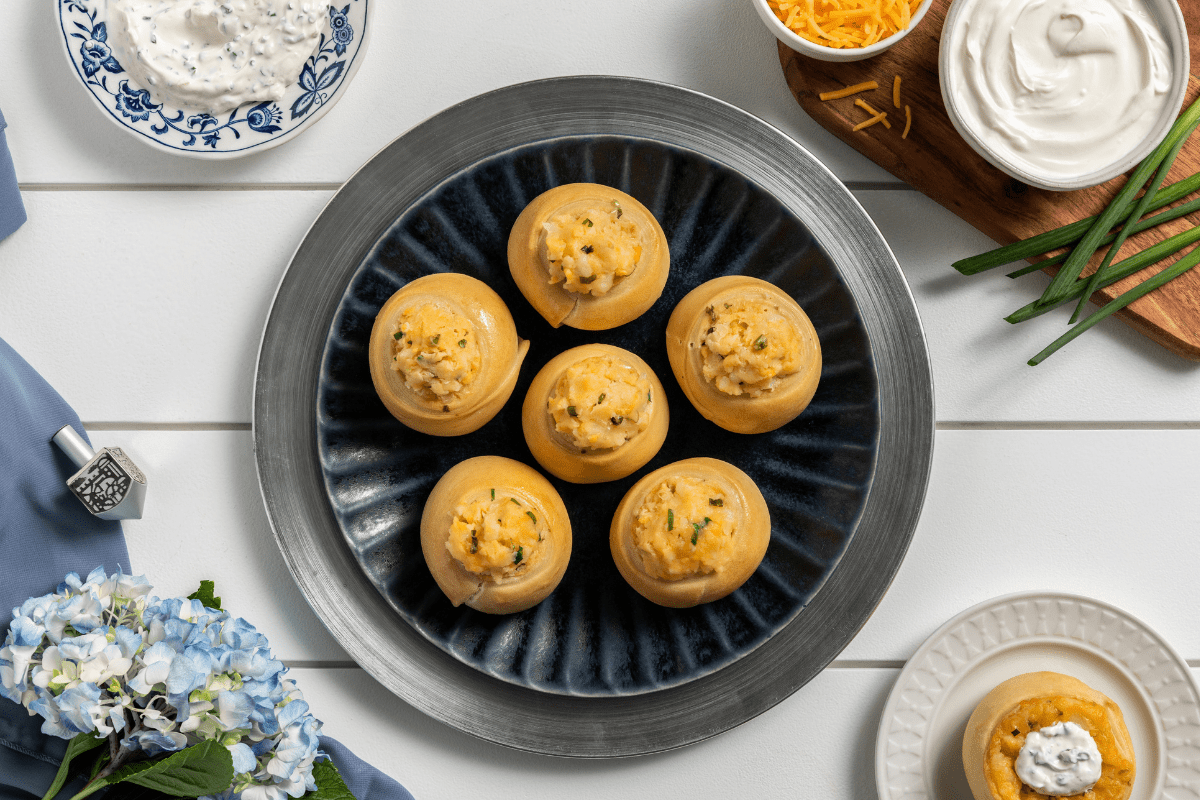 Haunkkah Blog – Cheddar and Potato Knish