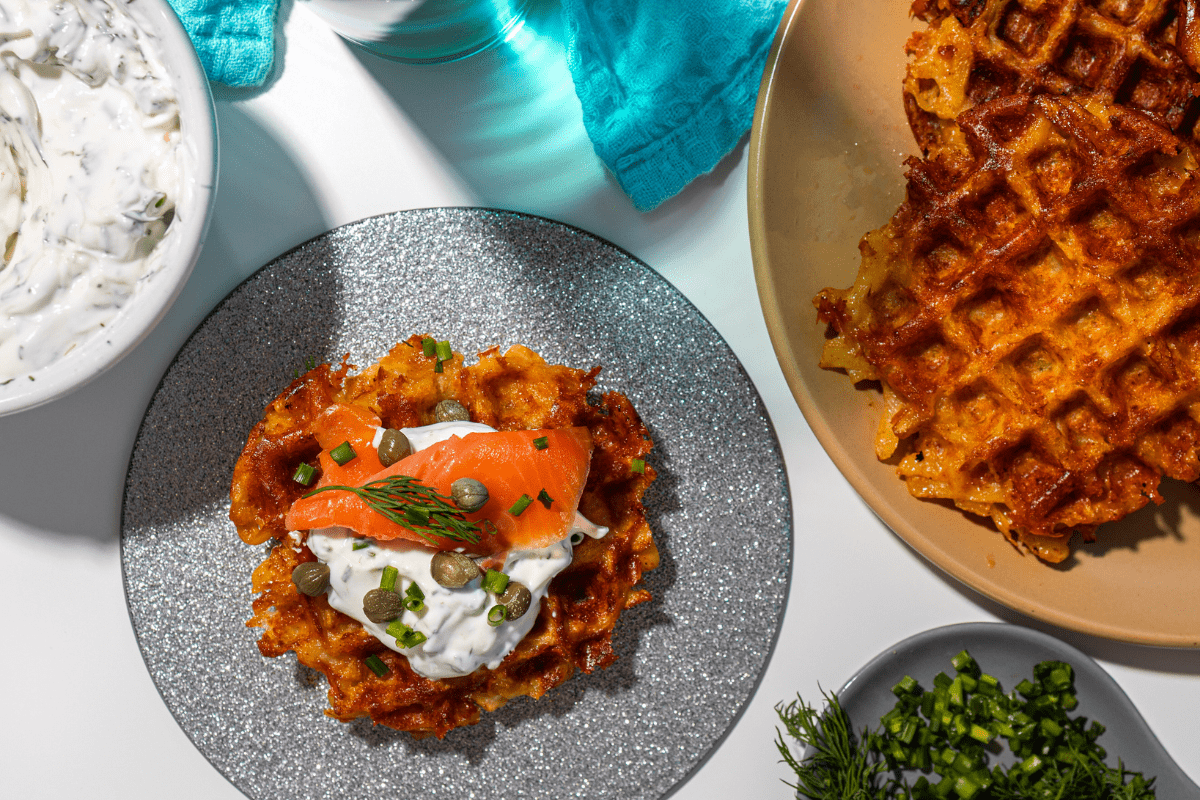 Haunkkah Blog – Latke Waffles