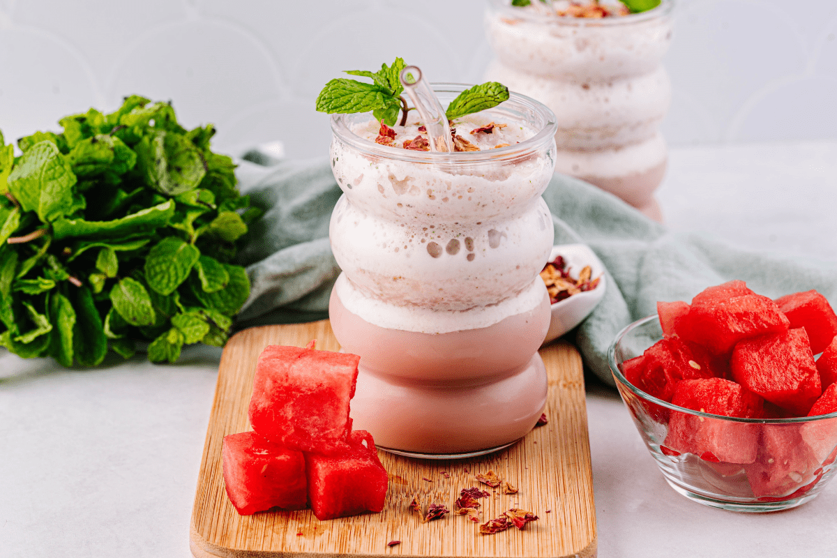 Culinary Connections – Watermelon Rose Smoothie